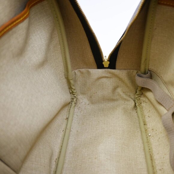 LOUIS VUITTON LV Logo Deauville Hand Bag Monogram Leather Brown - Picture 9 of 16